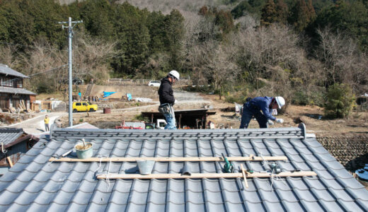 蕨生の蔵　瓦