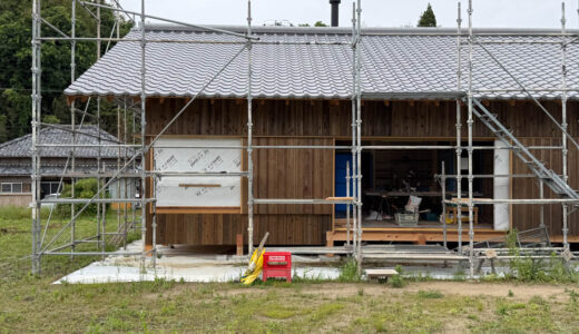 桜みちの石場建て８　完成見学会